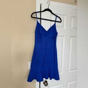 Blue mini dress brand rolla coster